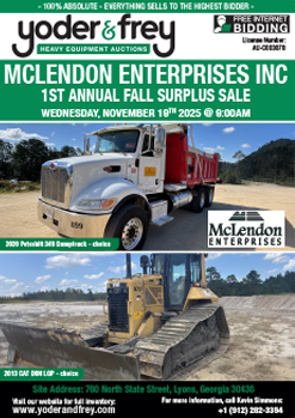 Mclendon Enterprises Brochure Front Page